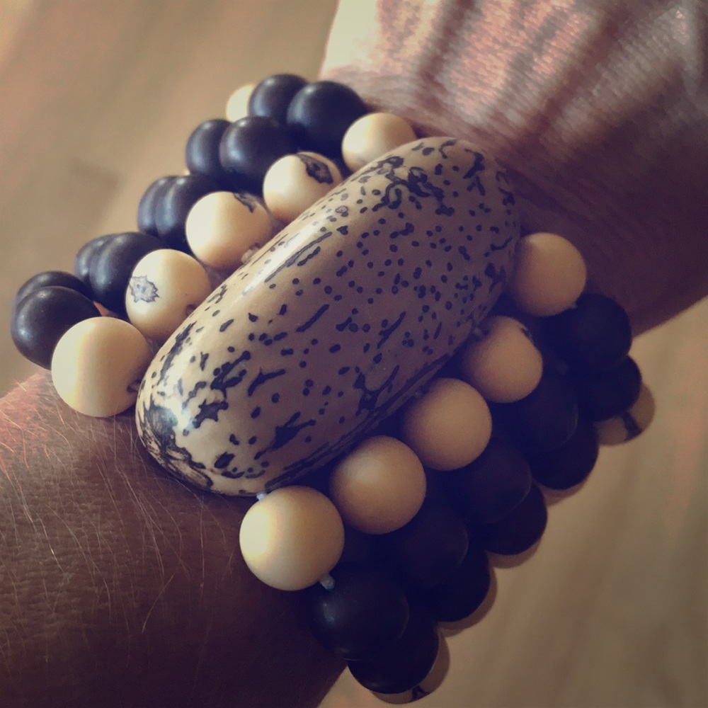 Five Strand Açaí Seed Bracelet